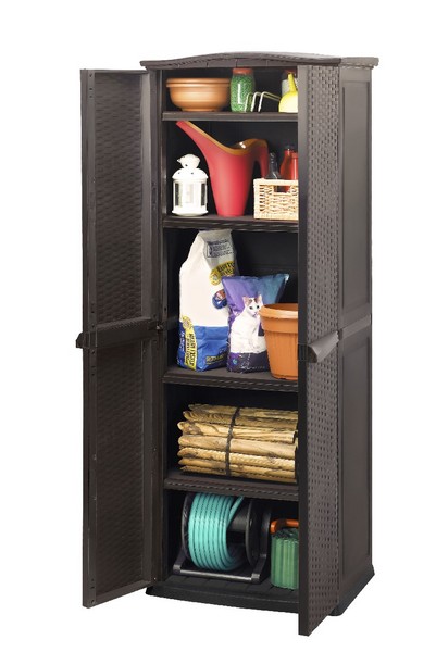 keter rattan style utility cabinet - $335.00 : landera