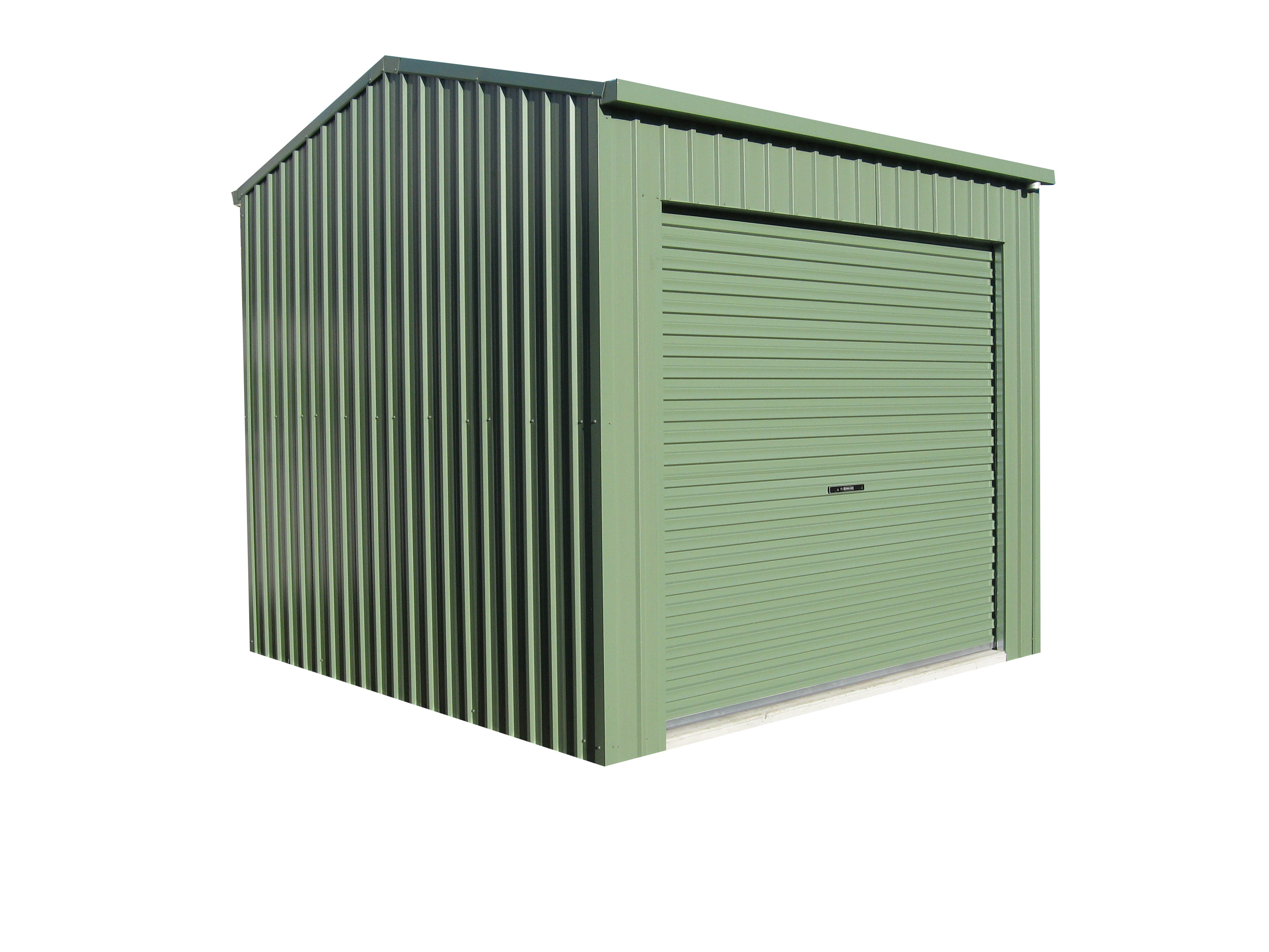 ... sheds acermax heavy duty shed 3 0 x 3 0m 2 4m opening roller door