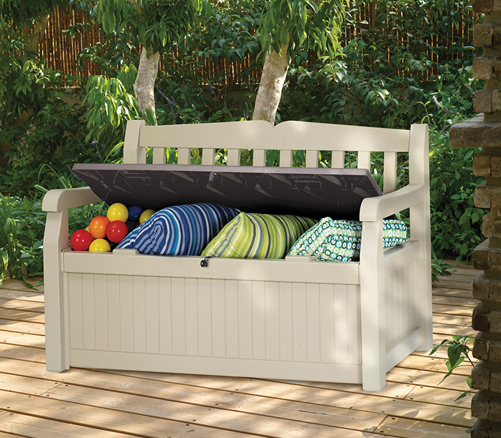 KETER EDEN GARDEN BENCH 228.00 LANDERA, Outdoor Storage, Sheds and