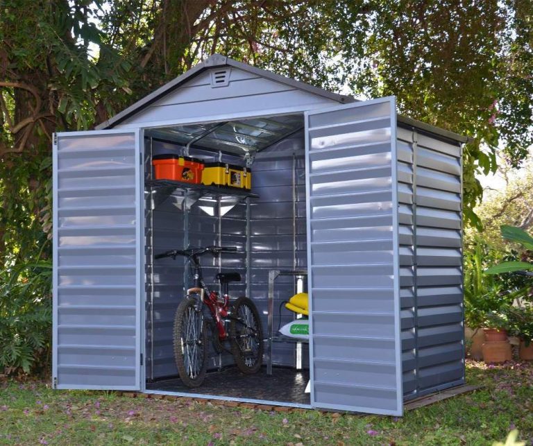 Plastic garden sheds new product range available Landera