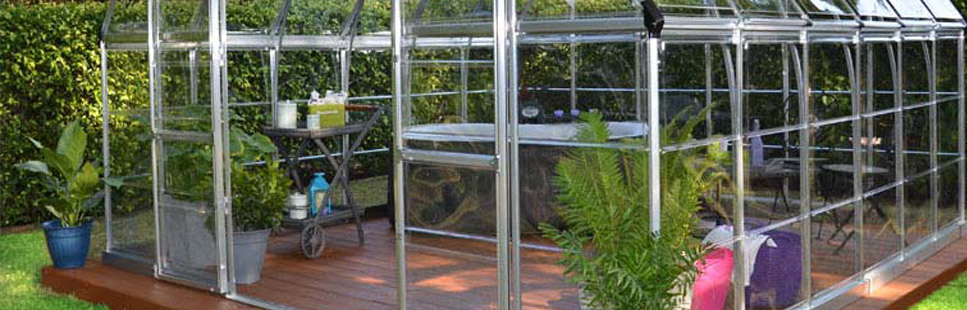 Greenhouses - outdoor living opportunities