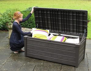KETER BRIGHTWOOD DECK BOX 455L