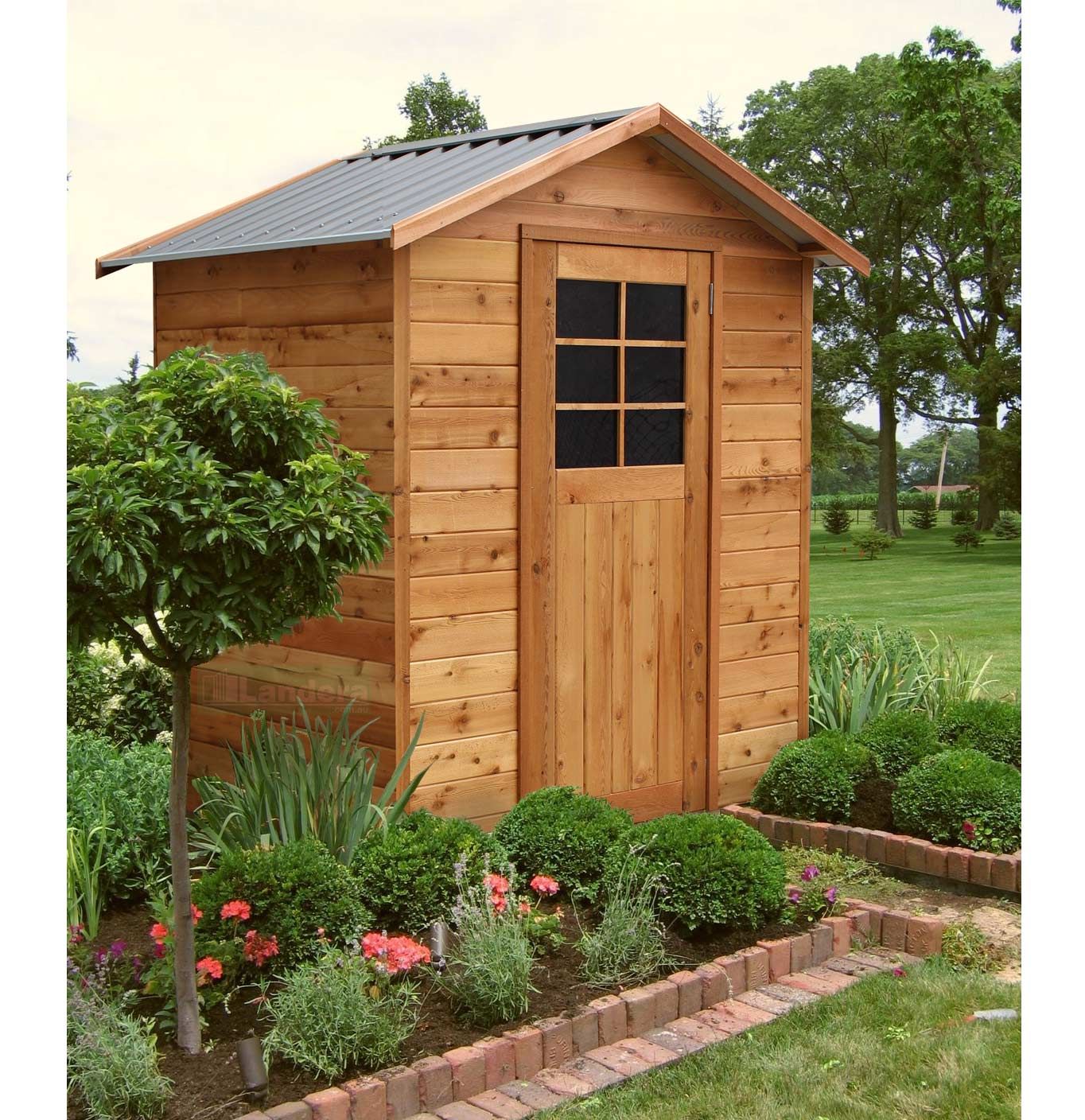 cedar shed richmond 6x4ft - 1.9mx1.2m