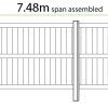 Keter EZI Fence diagram