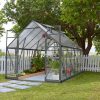 MAZE BALANCE 8’X12′ GREENHOUSE 2.4mx3.6m GREY