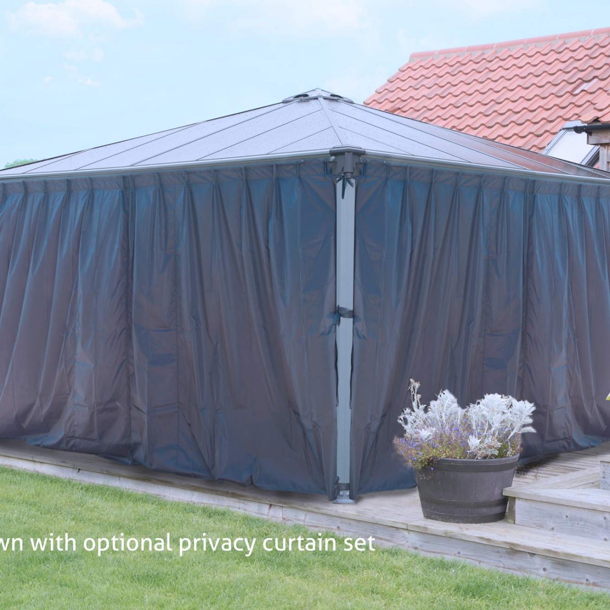 PALERMO 4300 GAZEBO 4.3mx4.3m