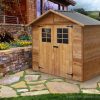 CEDAR SHED WATTLE 8x4ft – 2.5mx1.2m