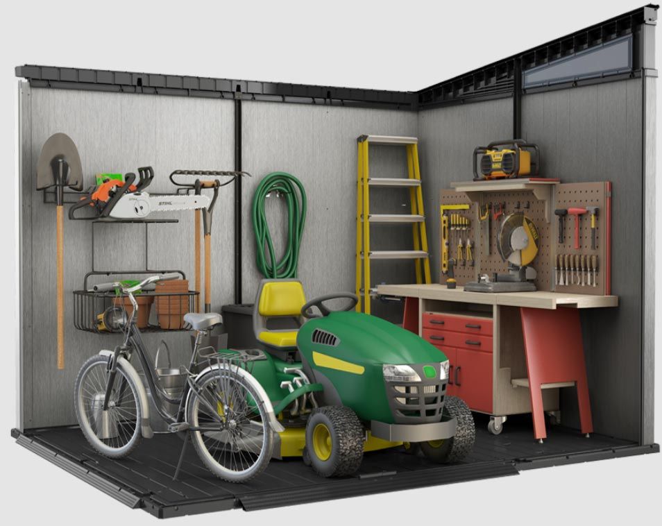 KETER ARTISAN SHED 9'x7' 2.8mx2.2m