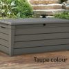 KETER BRIGHTWOOD DECK BOX TAUPE