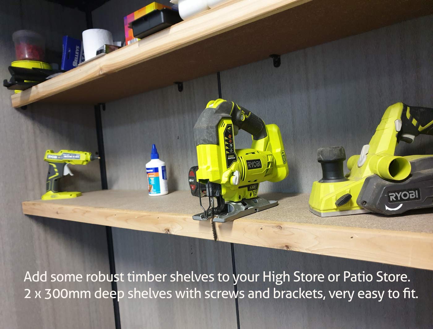 KETER HIGHSTORE / PATIOSTORE SHELVES ONLY