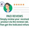 $30 refund for a product review