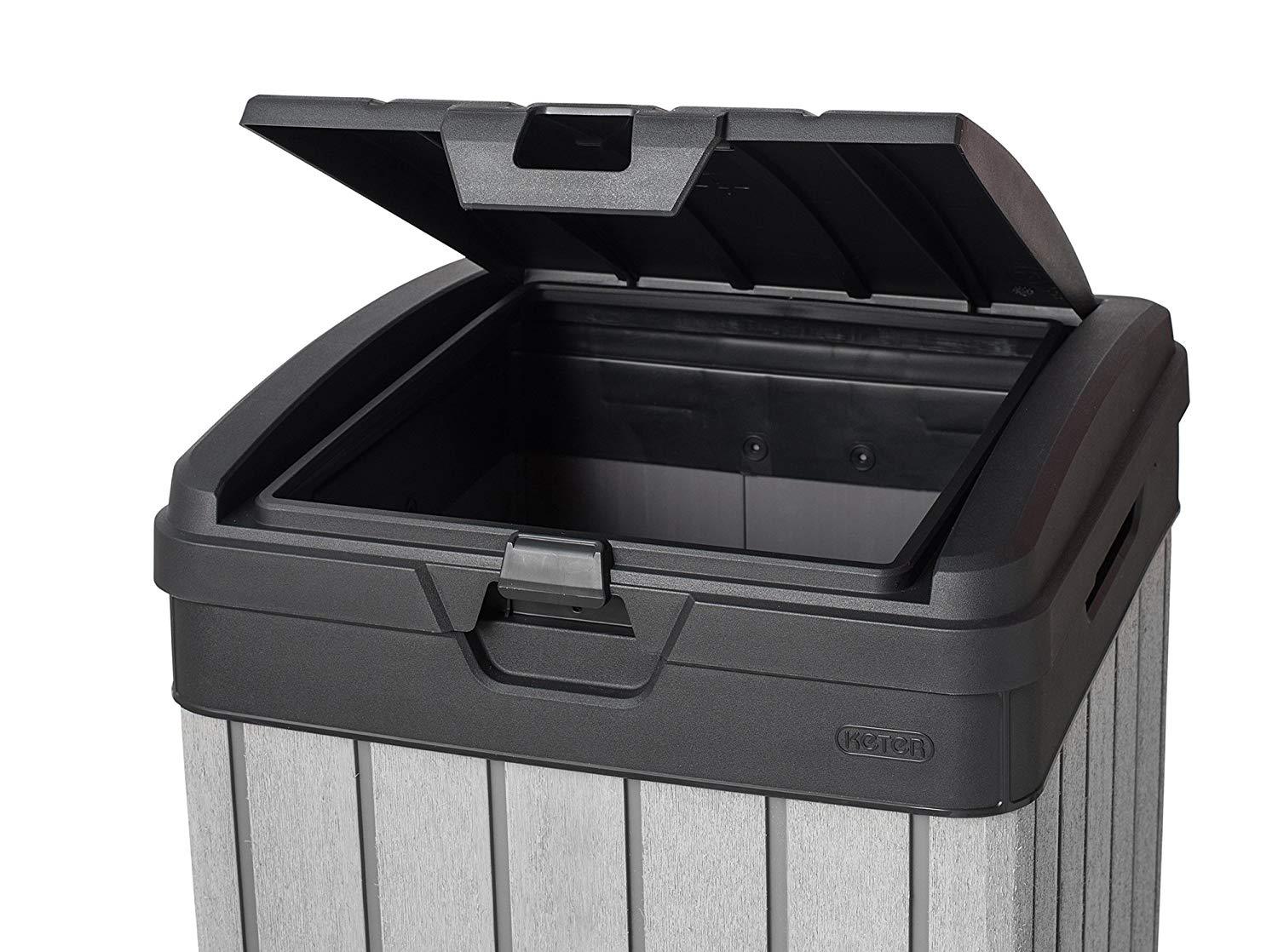 KETER ROCKFORD OUTDOOR RUBBISH BIN