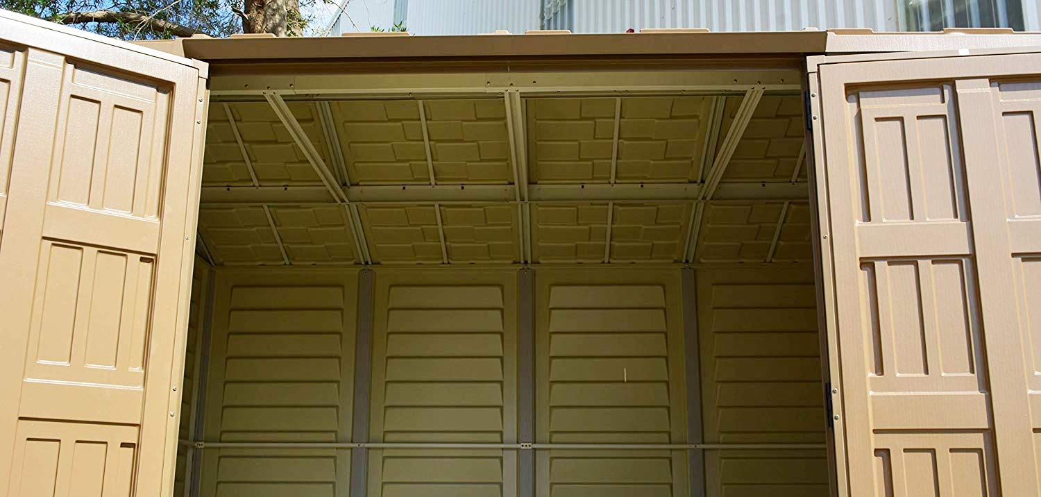 DURAMAX APEX 10.5'x8' GARDEN SHED 3.3m x 2.5m