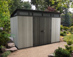 KETER OAKLAND 1175 SHED 3.5mx2.3m + FREE Bonus