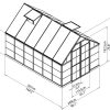 Maze-8x12-Palram-greenhouse-sizes