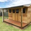 4.8m Lean-To + Deck – 1.15m Wide