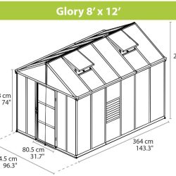 Glory-8x12-greenhouse-dimensions