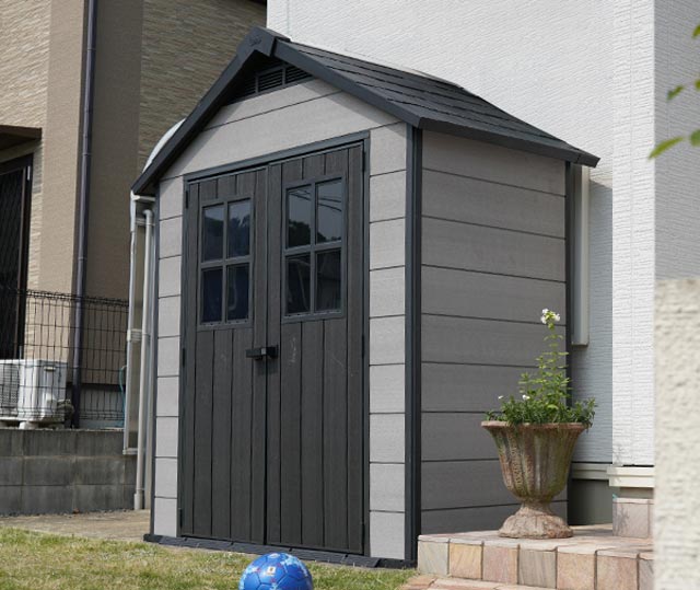 KETER OAKLAND 754 GARDEN SHED 2.1mx.1.2m +Discount