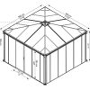 Palram_Garden_Gazebos_Ledro_3600_Dimensions