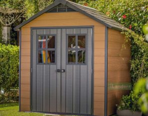 KETER NEWTON PLUS 757 GARDEN SHED 2.3mx2.2m