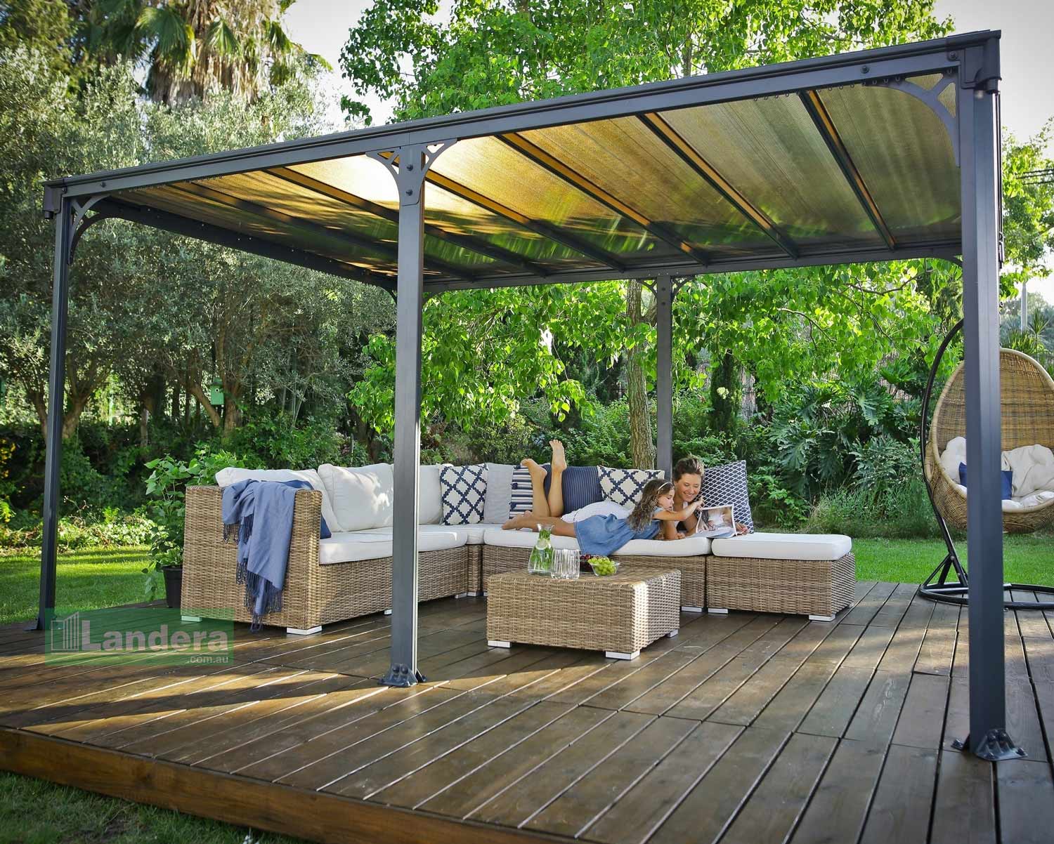 MILANO 4300 GAZEBO 4.3m x 3m