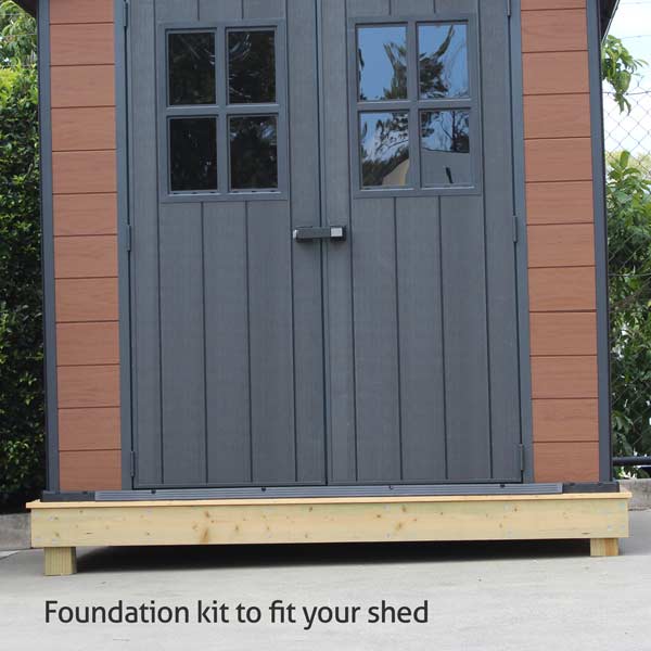 darwin 4x6 foundation kit for shed only