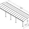 Palram_Carports_Arcadia_10600_Dimensions