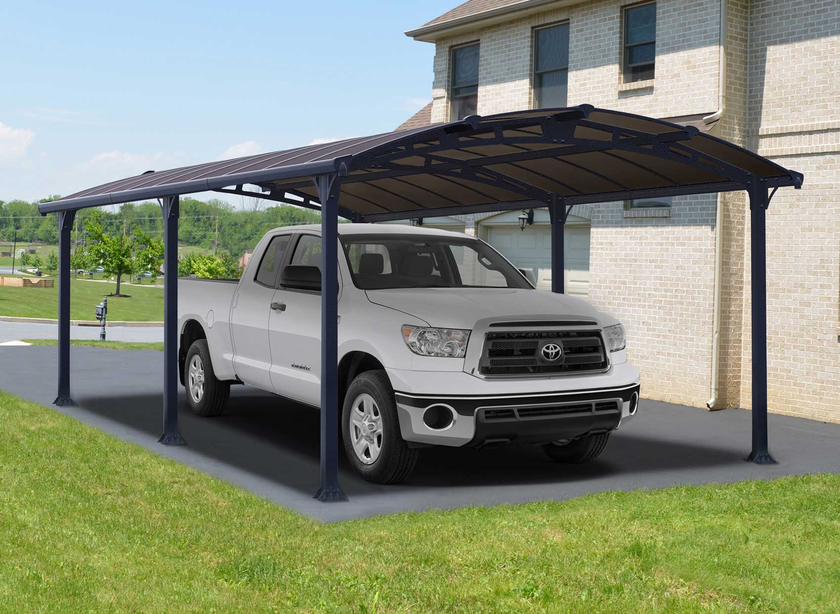 ARCADIA GAZEBO / CARPORT 6.4mx3.6m