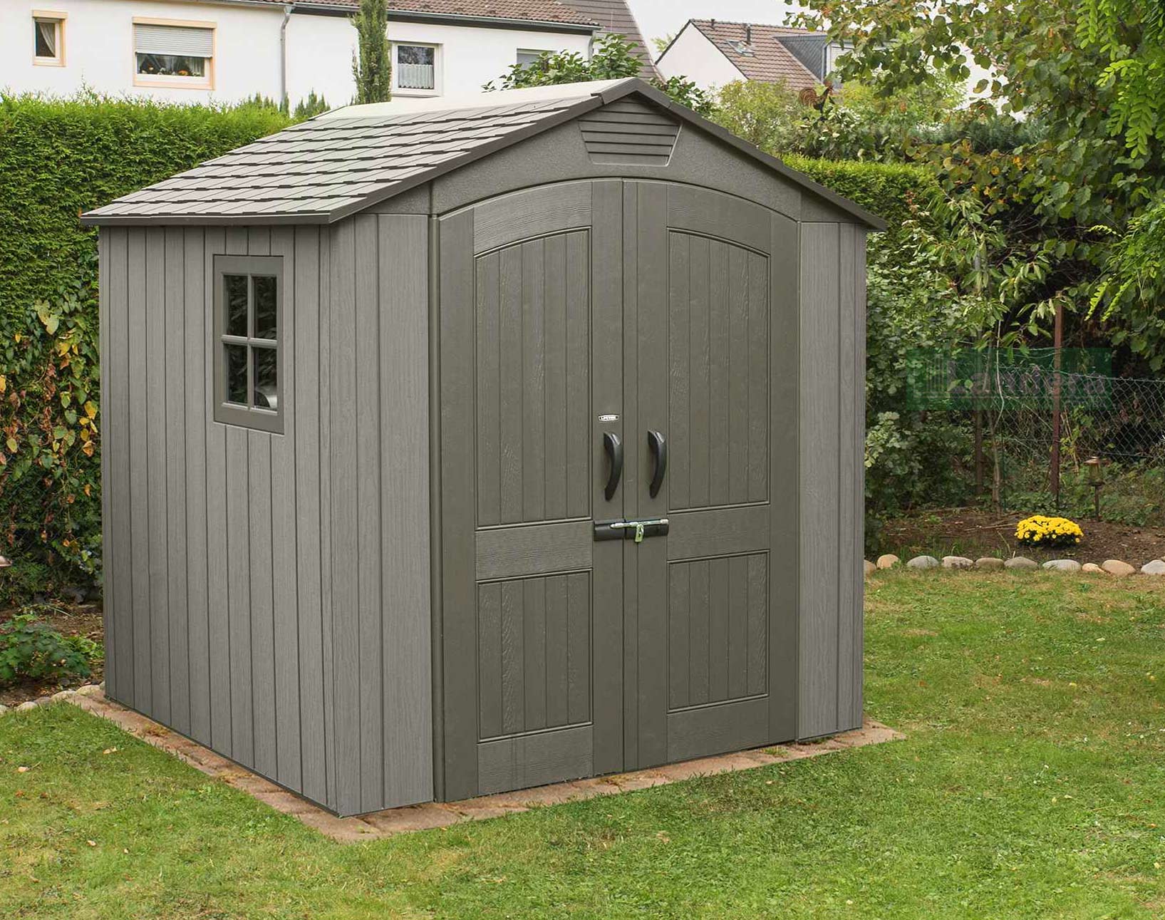 LIFETIME 7’x7′ GARDEN SHED 2.1mx2.1m