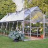 MAZE BALANCE 8’X16′ GREENHOUSE 2.4mx4.8m SILVER