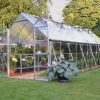 MAZE BALANCE 8’X20′ GREENHOUSE 2.4mx6m SILVER