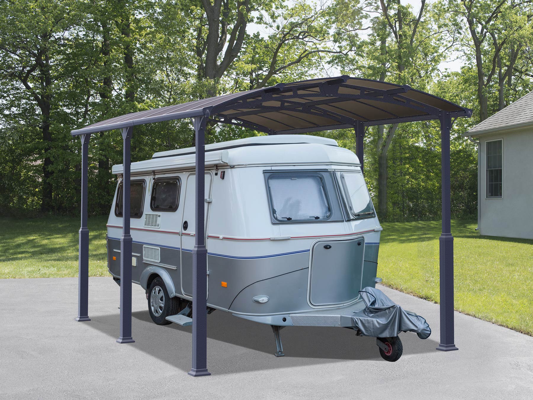 ARCADIA ALPINE 5000 CARAVAN CARPORT 5mx3.6m