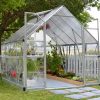 MAZE BALANCE 8’X8′ GREENHOUSE 2.4mx2.4m SILVER