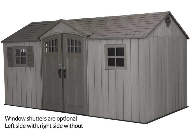 Lifetime 15 X 8 Garden Shed 4 6mx2 4m Lifetime 15 X 8 Garden Shed 4 6mx2 4m, Outdoor Plastic Sheds Australia