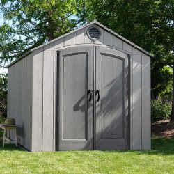 LIFETIME 8'x10' GARDEN SHED 2.4x3m