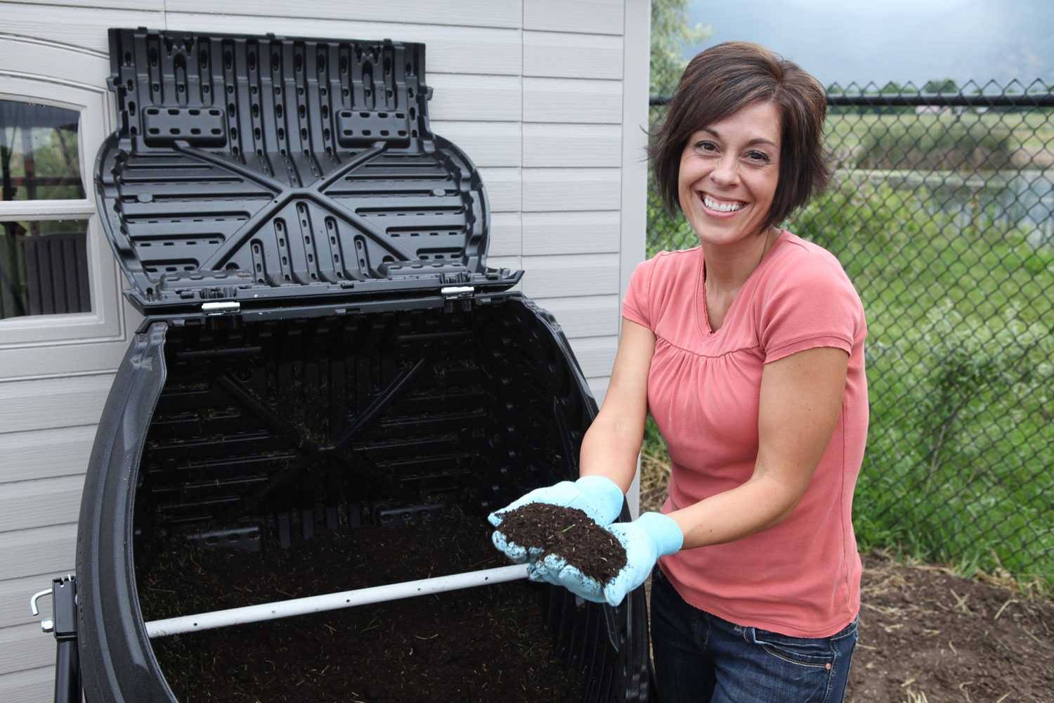 LIFETIME COMPOST TUMBLER 300 LITRE