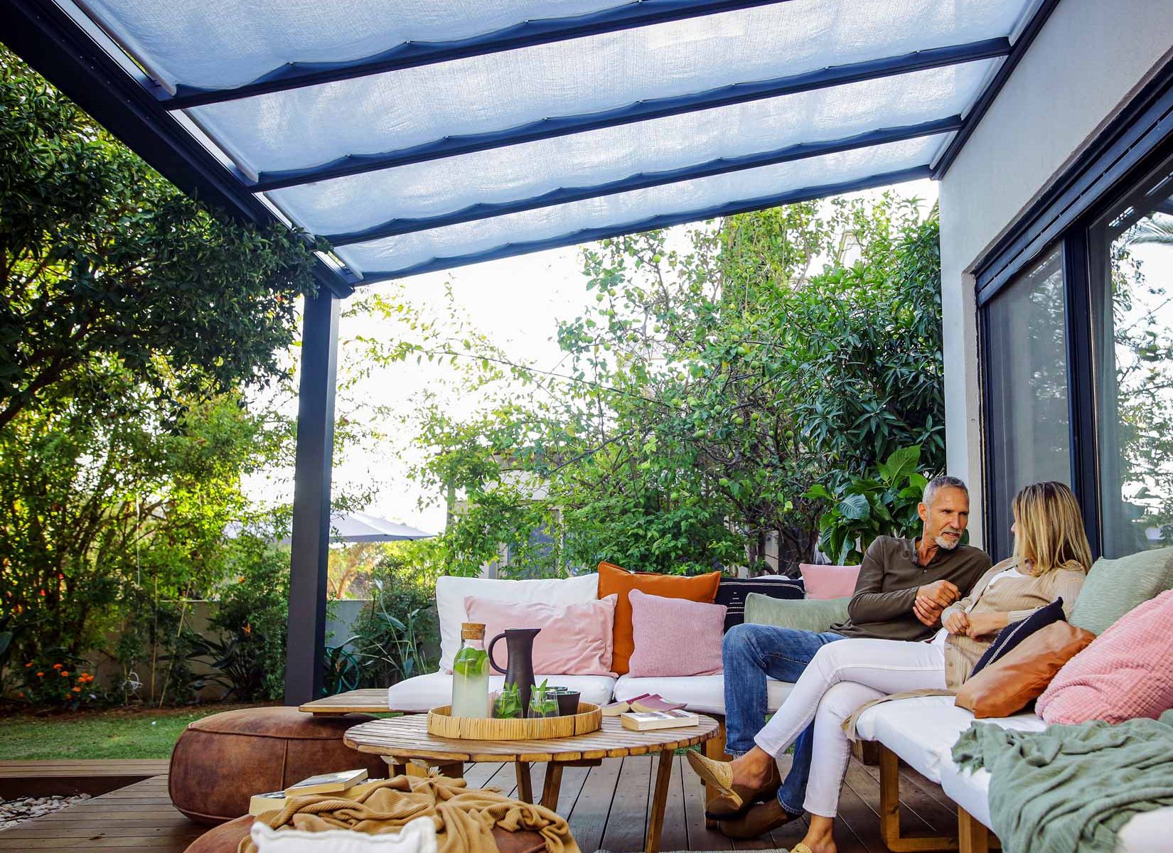 View of STOCKHOLM PATIO COVER 3.7mx3.4m