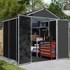 Palram_Garden_Sheds_Rubicon_6x8_Grey_Main_4_Multiwall_Technology