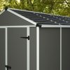 Palram_Garden_Sheds_Rubicon_Grey_Aluminum_Frame