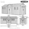 Lifetime-20x8-garden-shed-dimensions