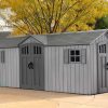 LIFETIME 20’x8′ GARDEN SHED 6.1mx2.4m