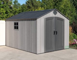 LIFETIME 8'x12.5' GARDEN SHED 2.4mx3.8m