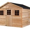 CEDAR SHED 10x10ft – 3.1mx3m