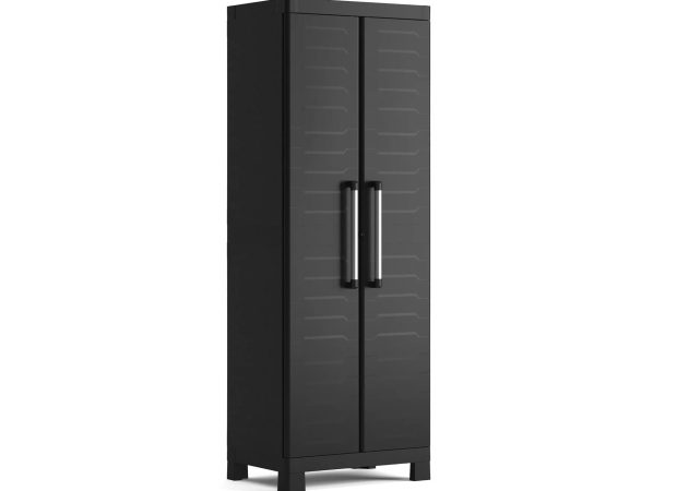 KETER-DETROIT-TALL-CABINET,-BLACK