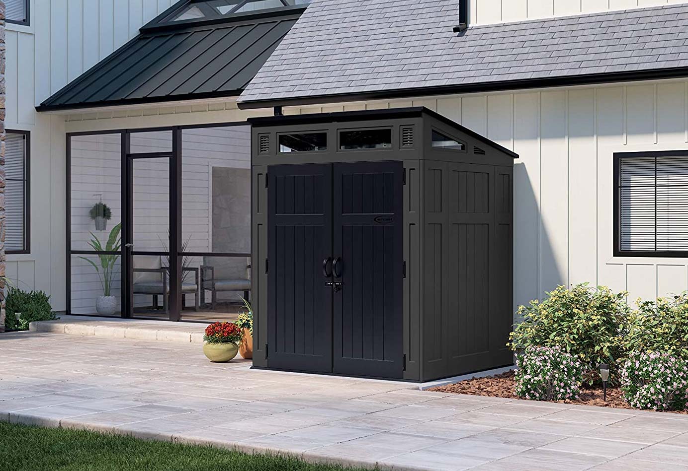 SUNCAST MODERNIST 6'x5' SHED 1.9m x 1.7m