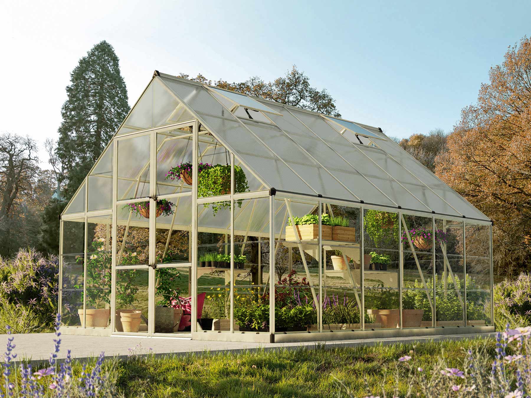 BALANCE 10'X12' GREENHOUSE 3mx3.6m