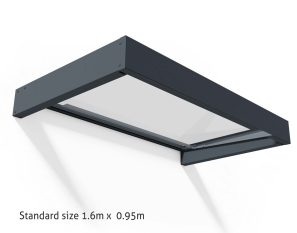 Standard 1.6m x 0.95m Frosted