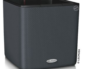 CUBE LS COLOR 35 Self Watering Planter - Slate