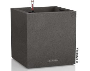 CANTO COLOR CUBE 30 Self Watering Planter - Graphite Black
