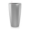 RONDO 32 Self Watering Pot – Metallic Silver